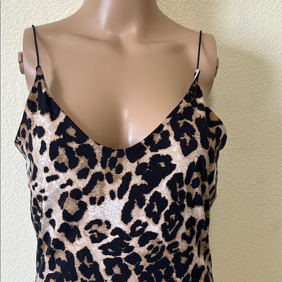 gaze- Leopard Print Bodysuit - Picture 2 of 5